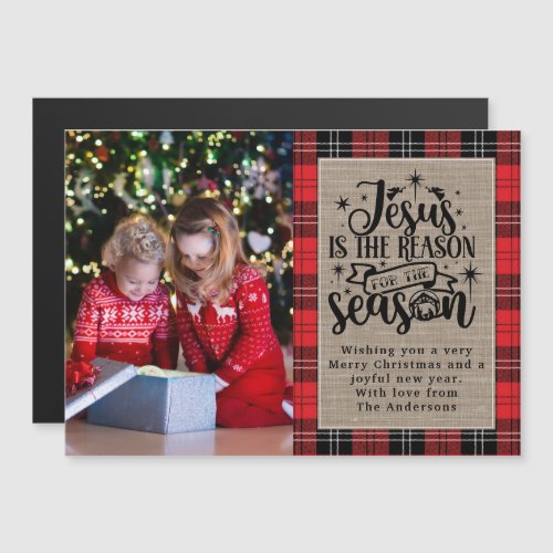 Jesus is the Reason for the Season Holiday Card