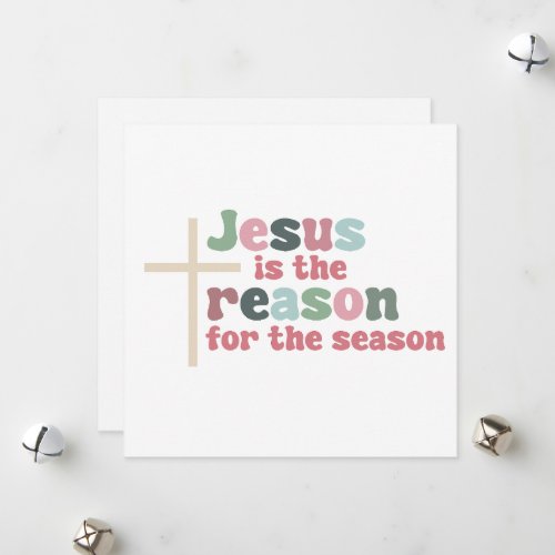 Jesus is the reason for the season_ Holiday Cards