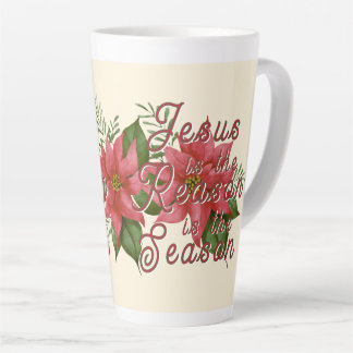 Jesus is the Reason for the Season Latte Mug
