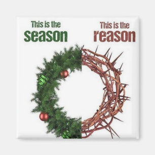 Jesus is the Reason for the Season Magnet