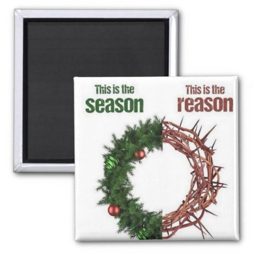 Jesus is the Reason for the Season Magnet