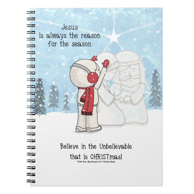 Jesus is the Reason for the Season Notebook (Front)