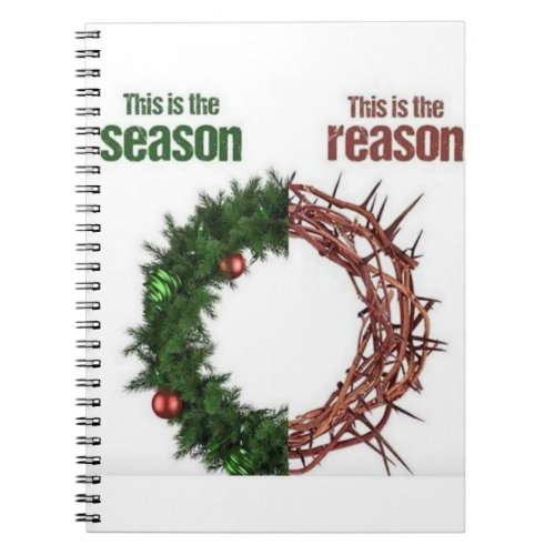 Jesus is the Reason for the Season Notebook
