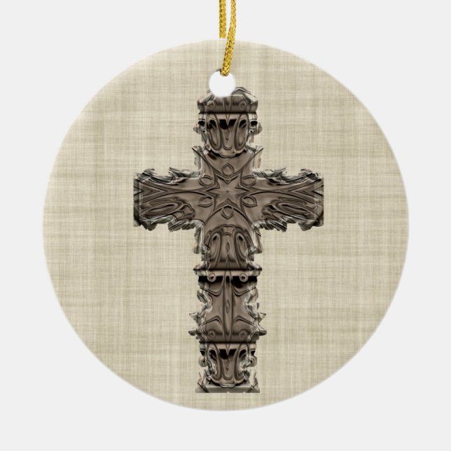 "Jesus Is The Reason For The Season" Ornament (Front)