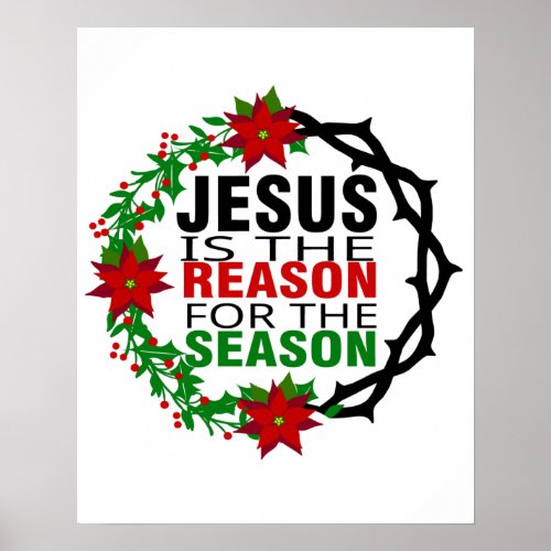Jesus is the Reason for the Season Poster