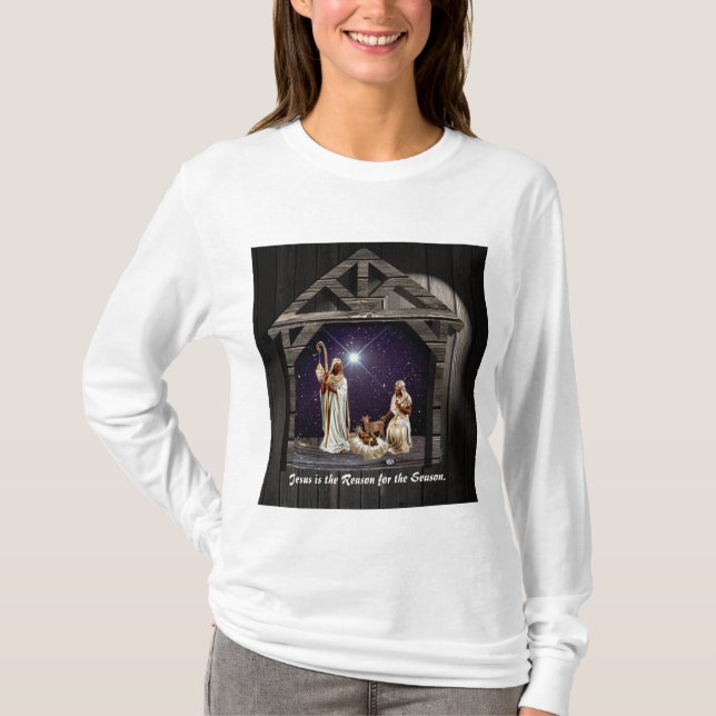 Jesus is the Reason for the Season. T-Shirt (Front)