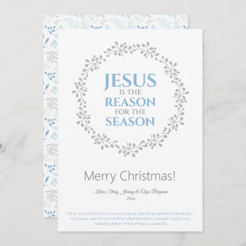 Jesus is the Reason for the Season Wreath