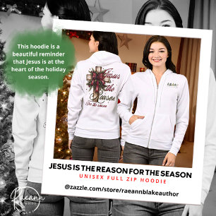 Jesus is the Reason Full-Zip Unisex Hoodie