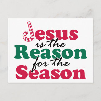 Jesus is the Reason Holiday Postcard
