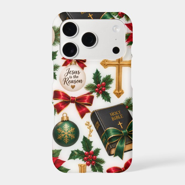 Jesus is the reason iphone case (Back)
