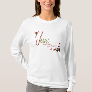 Jesus is the Reason Ladies Long Sleeve Shirt