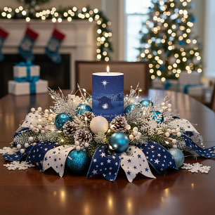 Jesus is the reason Nativity Candle