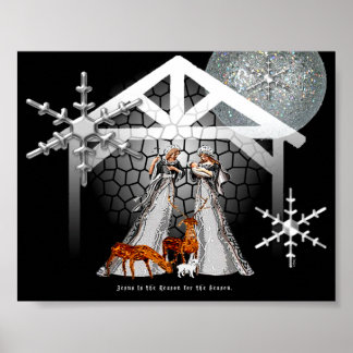 Jesus Is the Reason – Nativity Reflection  Poster
