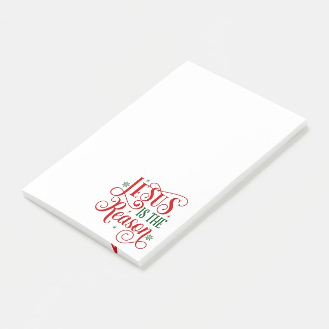 Jesus is the Reason Post-it Notes (Angled)