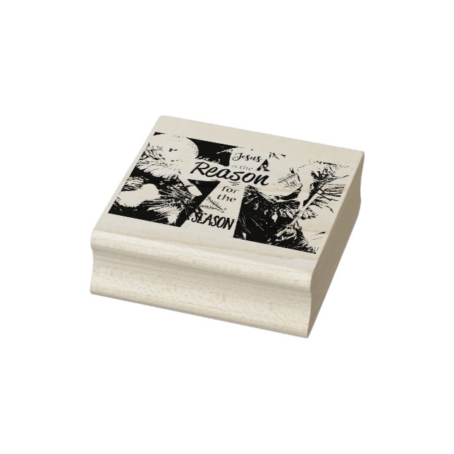 Jesus is the Reason Rubber Stamp (Stamp)