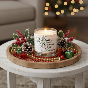 Jesus is the reason scented candle
