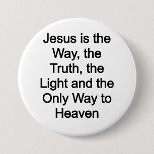 Jesus is the way button