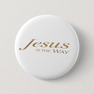 Jesus Is the Way – Christian Faith Button Patch