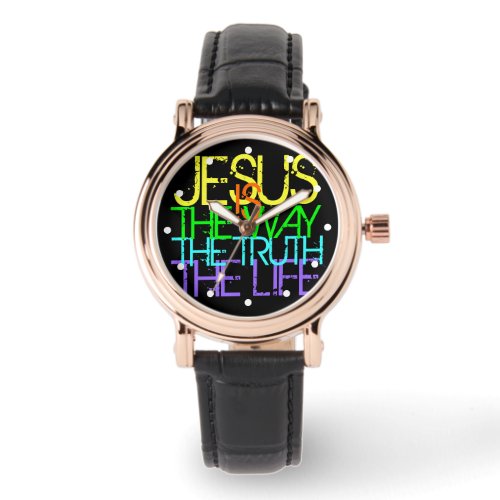 Jesus is the Way Christian Womens Watch