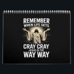 Jesus Is The Way Christmas Funny Faith Religious  Calendar<br><div class="desc">Jesus Is The Way Christmas Funny Faith Religious Christian</div>