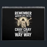 Jesus Is The Way Christmas Funny Faith Religious  Calendar<br><div class="desc">Jesus Is The Way Christmas Funny Faith Religious Christian</div>