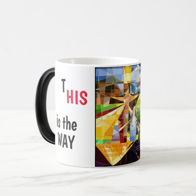 Jesus is the WAY Color Morph Mug (Front Left)