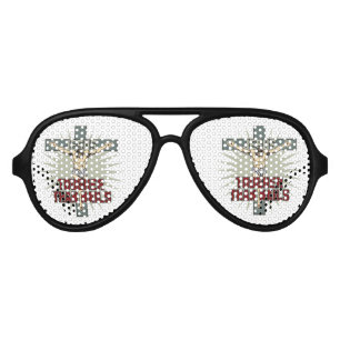 Jesus is Tougher Than Nails Aviator Sunglasses