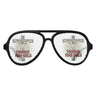 Jesus is Tougher Than Nails Aviator Sunglasses