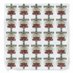 Jesus is Tougher Than Nails Bandana