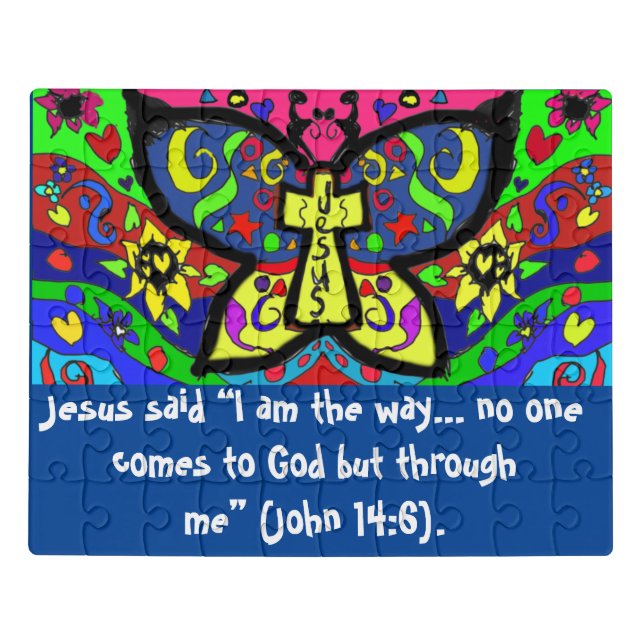 Jesus is way jigsaw puzzle (Puzzle Horizontal)