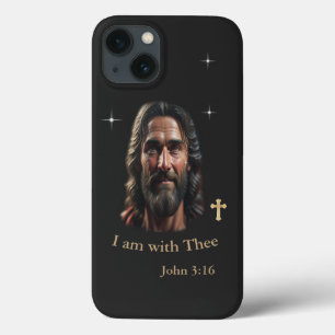 Jesus is with thee iPhone 13 case