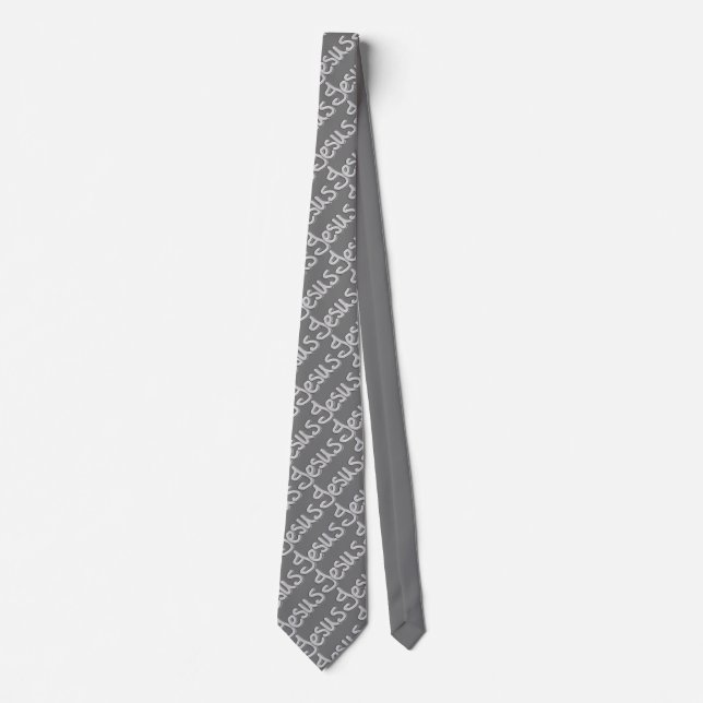 Jesus, Jesus, Jesus Tie (Front)