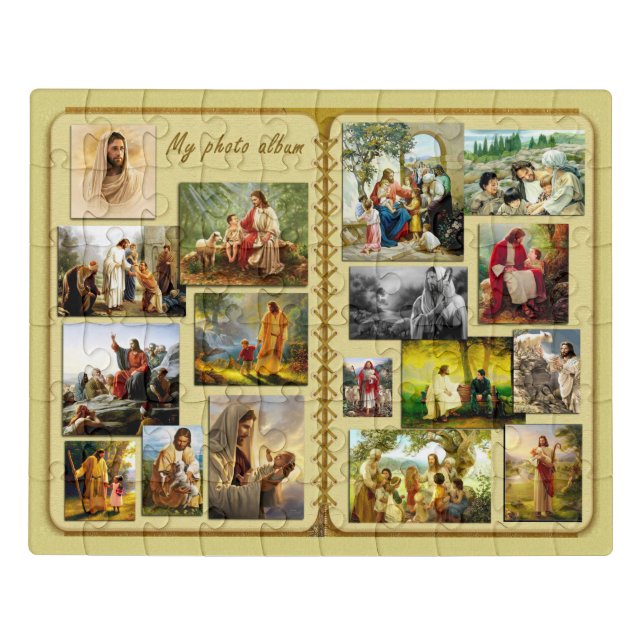Jesus jigsaw Easter Jesus puzzle resurrected (Puzzle Horizontal)