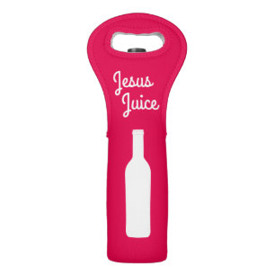 Jesus Juice   Humor Holy Wine Holder Bag