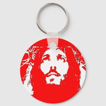 Jesus Key Chain by agiftfromgod at Zazzle