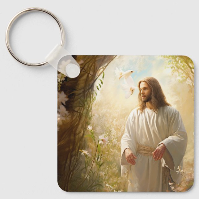 Jesus Keychain (Front)