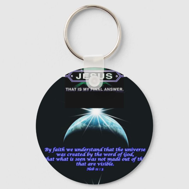 Jesus Keychain (Front)