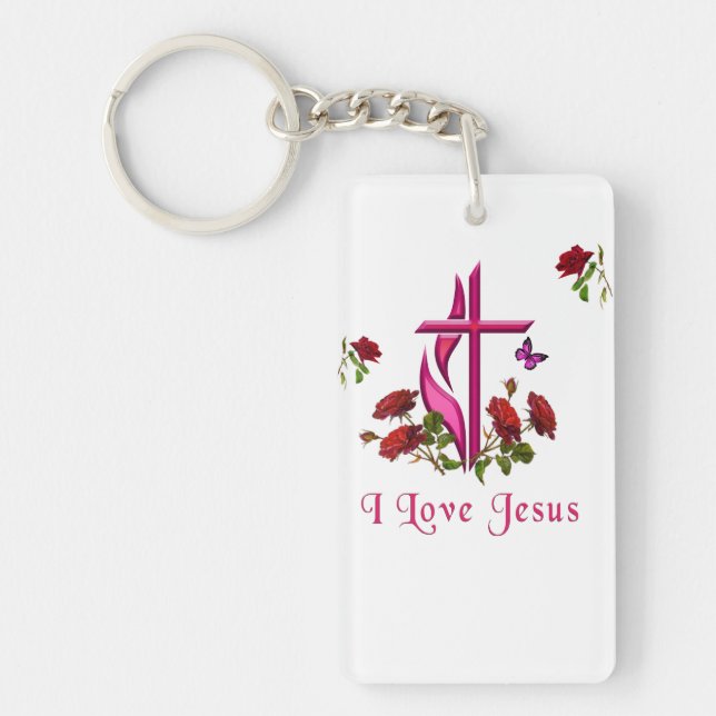 Jesus  keychain (Front)