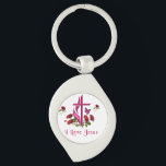 Jesus  keychain<br><div class="desc">I love Jesus</div>