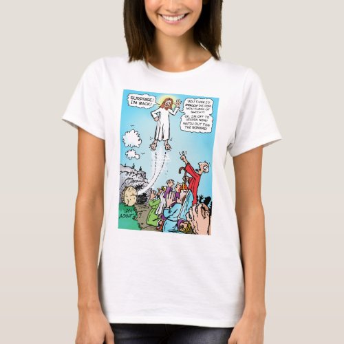 Jesus KINDA died for our sins _ T_Shirt