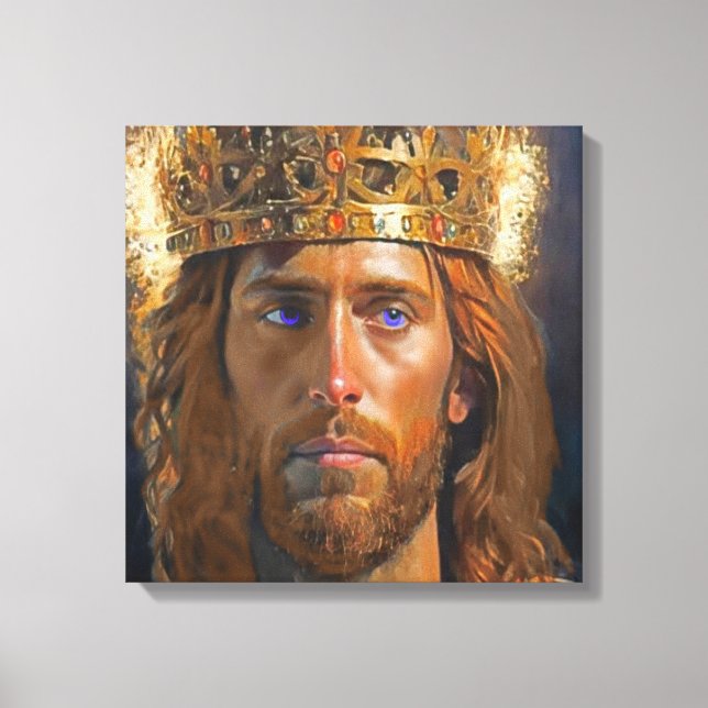 Jesus King of Kings Canvas Print (Front)
