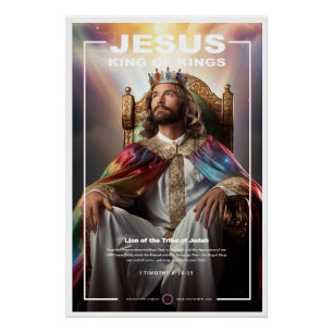 Jesus - King of Kings Poster