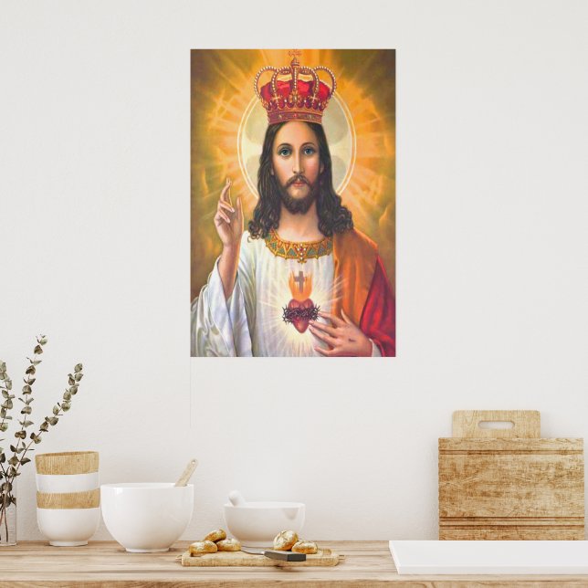 Jesus King Vintage poster (Kitchen)