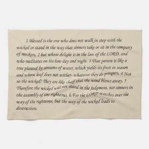 Jesus kitchen hand towel