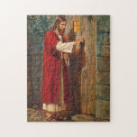 Jesus Knocks On The Door Jigsaw Puzzle at Zazzle