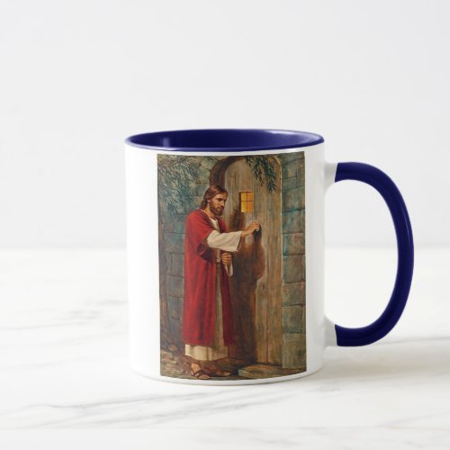Jesus Knocks On The Door Mug