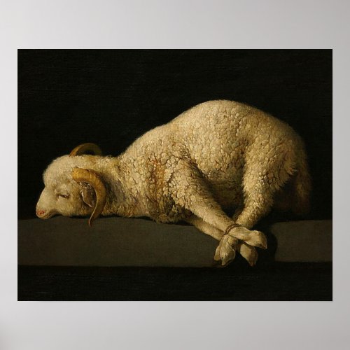 Jesus Lamb of God _ Agnus Dei Poster