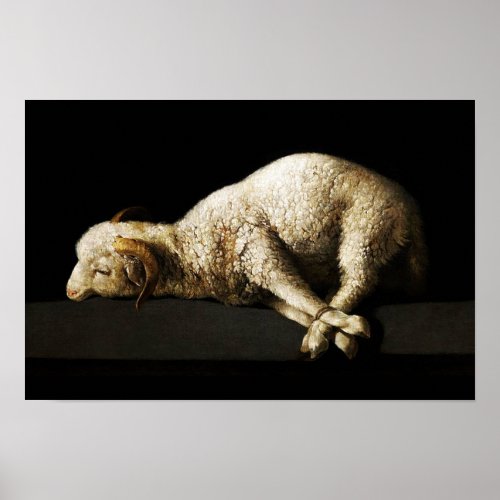 Jesus Lamb of God _ Agnus Dei Poster