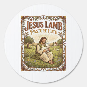 Jesus Lamb Pasture Cute Jesus Lamb Pasture Cute Ch Sign