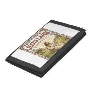 Jesus Lamb Pasture Cute Jesus Lamb Pasture Cute Ch Trifold Wallet